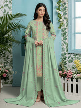3 Piece -Summer Digital Printed Suit 375