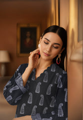 3 Piece -Summer Digital Printed Suit 382