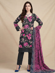 3 Piece -Summer Digital Printed Suit 391