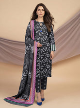 3 Piece -Summer Digital Printed Suit 392