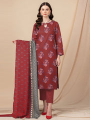 3 Piece -Summer Digital Printed Suit 398