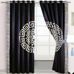 Luxury Splendid Velvet Curtain (2 Pieces) DS #115