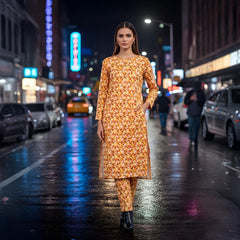 2 Piece Unstitched Cotton Digital Print Ds # 174