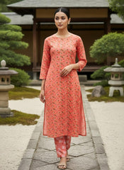 2 Piece Unstitched Cotton Digital Print Ds # 184