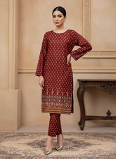 2 Piece Unstitched Cotton Digital Print Ds # 161