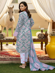 3 Piece - Digital Printed Suit 342