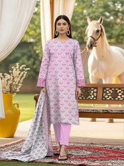 3 Piece - Digital Printed Suit 343