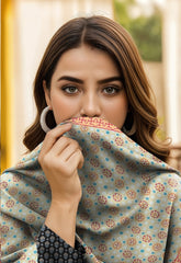 3 Piece - Digital Printed Suit 348