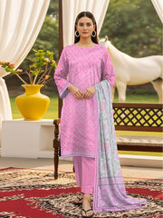 3 Piece - Digital Printed Suit 349