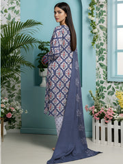 3 Piece -Summer Digital Printed Suit 371