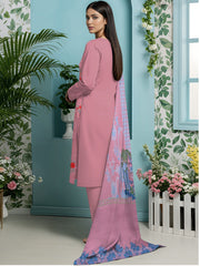 3 Piece -Summer Digital Printed Suit 373