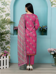 3 Piece -Summer Digital Printed Suit 377