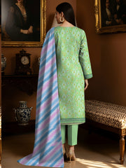3 Piece -Summer Digital Printed Suit 378