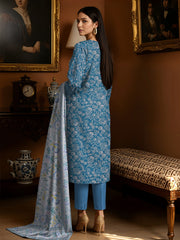 3 Piece -Summer Digital Printed Suit 381