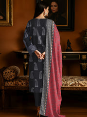 3 Piece -Summer Digital Printed Suit 382