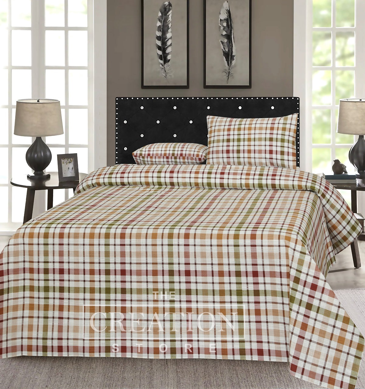 Double Bed Sheet Design # 129