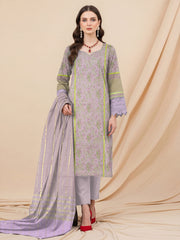3 Piece -Summer Digital Printed Suit 387