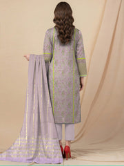 3 Piece -Summer Digital Printed Suit 387