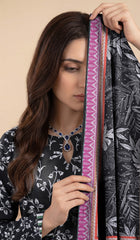 3 Piece -Summer Digital Printed Suit 392