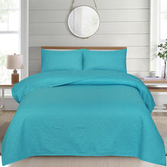 Ultrasonic Quilted Bed Spread 3 Pcs DS# 111