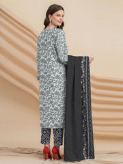 3 Piece -Summer Digital Printed Suit 395