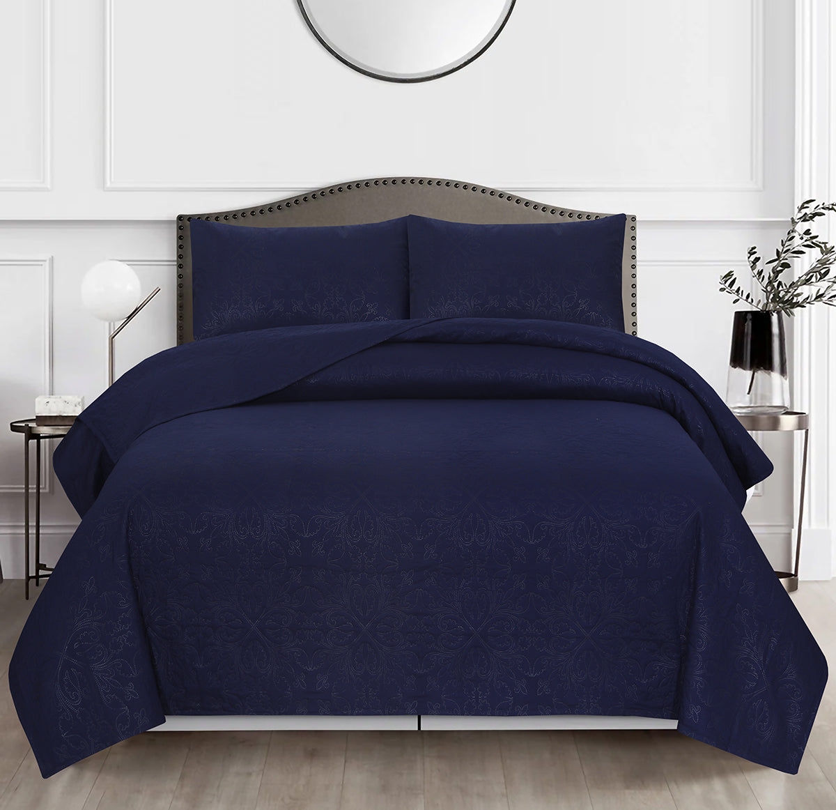 Ultrasonic Quilted Bed Spread 3 Pcs DS# 119