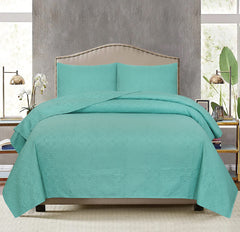 Ultrasonic Quilted Bed Spread 3 Pcs DS# 114