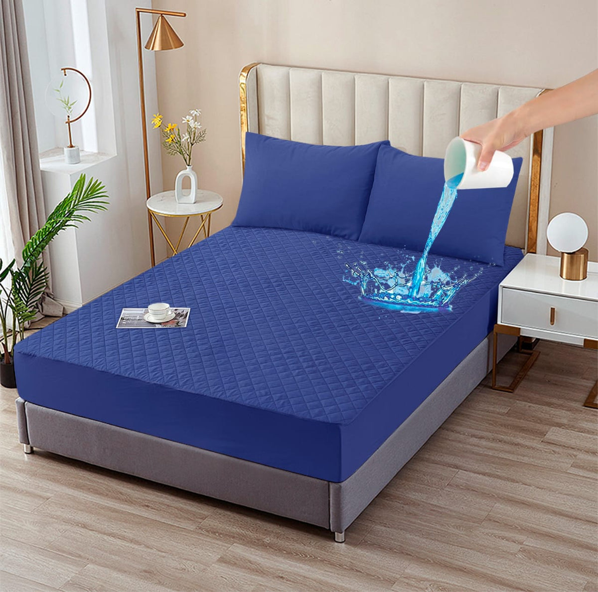 Waterproof Quilted Mattress Protector #111