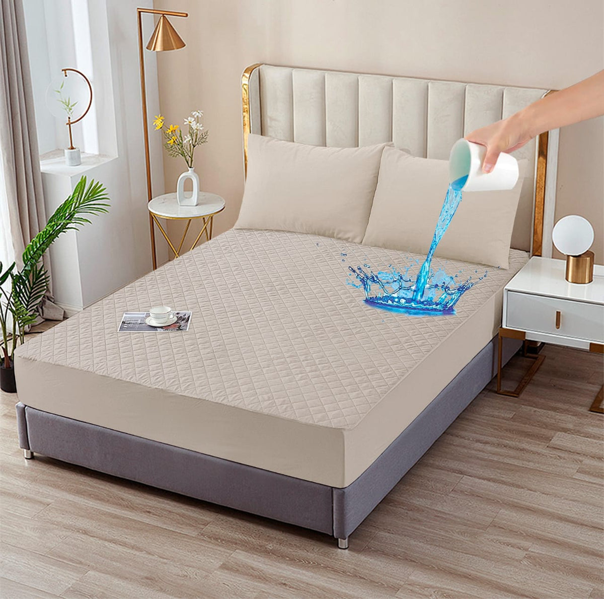 Waterproof Quilted Mattress Protector #115
