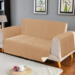 Elegant Ultrasonic Quilted Sofa Cover – Anti Slip DS #112