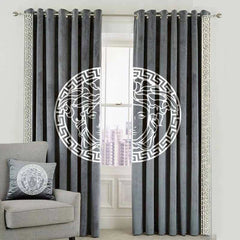 Luxury Versace Splendid Velvet Curtain (2 Pieces) DS #117