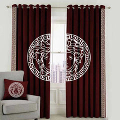 Luxury Versace Splendid Velvet Curtain (2 Pieces) DS #120