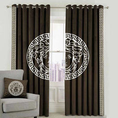 Luxury Versace Splendid Velvet Curtain (2 Pieces) DS #118