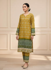 2 Piece Unstitched Cotton Digital Print Ds # 165