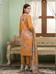 3 Piece - Digital Printed Suit 352