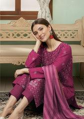 3 Piece - Digital Printed Suit 354