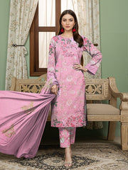 3 Piece - Digital Printed Suit 356