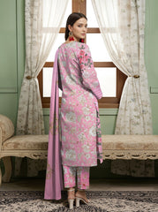 3 Piece - Digital Printed Suit 356