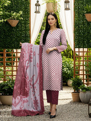 3 Piece - Digital Printed Suit 362