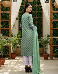 3 Piece - Digital Printed Suit 367